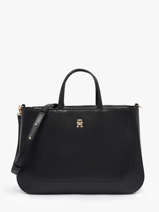 Handtas Th Glam Tommy hilfiger Zwart th glam AW18145