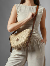 Cross Body Tas Shetland Etrier Beige shetland ESHE168S-vue-porte