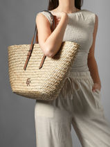 Schoudertas Shetland Etrier Beige shetland ESHE268L-vue-porte