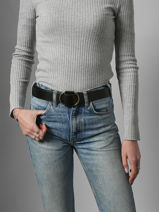 Riem Pieces Zwart pilja 17106887-vue-porte