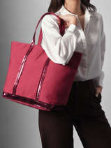 Schoudertas Met Rits Le Cabas L Pailletten Vanessa bruno Roze cabas 1V40409