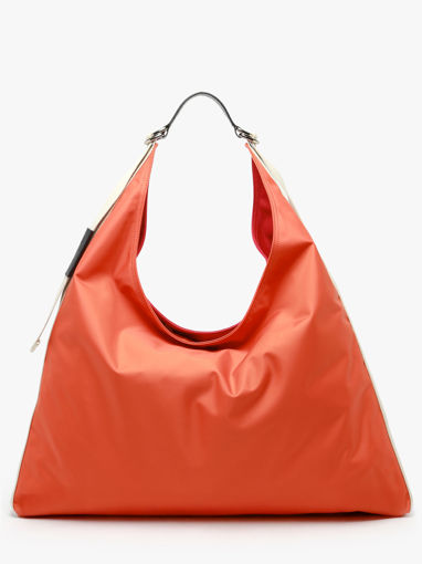Longchamp Re-play nylon Schoudertas Oranje