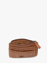 Kaarthouder Heritage Leder Biba Bruin heritage WIN8L-vue-porte