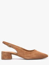 Pumps Uit Leder Tamaris Bruin women 42