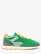 Sneakers Uit Leder Hoff Groen women 12602014