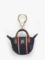 Sleutelhanger Tommy hilfiger Blauw popette AW18564