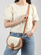 Cross Body Tas Bobo S Escapade Katoen En Leder Paul marius Beige escapade BOBOSESC-vue-porte