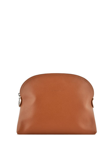 Longchamp Le foulonn Toiletzak Bruin