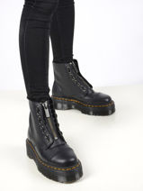 Sinclair Enkellaarsjes Uit Leder Dr martens accessoires 22564001-vue-porte