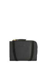 Portefeuille Leder Vintage Nat et nin Zwart vintage ROZA