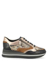 Olimpia Sneakers Uit Leder Mephisto Rood accessoires OLIMPI-S