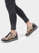 Olimpia Sneakers Uit Leder Mephisto Rood accessoires OLIMPI-S-vue-porte