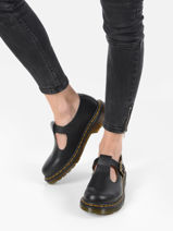 Chaussures Derbies Polley Dr martens Zwart accessoires 14852001-vue-porte