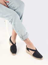 Espadrilles Triton Toni pons Grijs accessoires TRITON-vue-porte