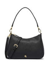 Schoudertas Danni 26 Leder Lauren ralph lauren Zwart danni 31883768
