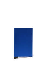 Kaarthouder Aluminium Secrid Blauw alu 00C