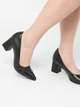 Pumps Uit Leder Tamaris Zwart accessoires 20-vue-porte