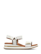 Sandalen Jeanie Uit Leder Mephisto Wit accessoires P5142127