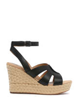 Sandalen Met Platformzool Careena Uit Leder Ugg Zwart accessoires 1128251