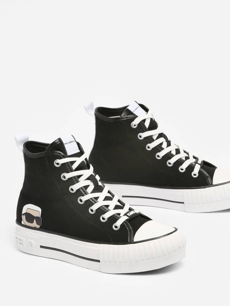 Kampus Max Nft Sneakers Karl lagerfeld Zwart accessoires KL60450N ander zicht 3