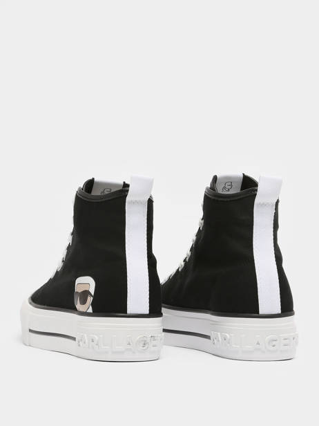 Kampus Max Nft Sneakers Karl lagerfeld Zwart accessoires KL60450N ander zicht 4