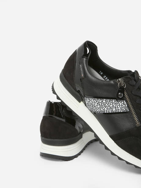 Sneakers Toscana Uit Leder Mephisto Zwart accessoires P5143867 ander zicht 3