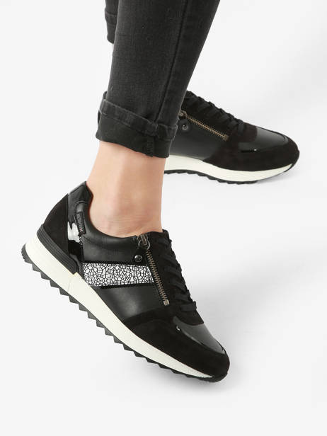 Sneakers Toscana Uit Leder Mephisto Zwart accessoires P5143867 ander zicht 2