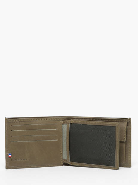 Portefeuille Oil Leder Etrier Groen oil EOIL121 ander zicht 1