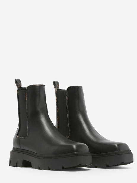 Enkellaarsjes Reyon Guess Zwart accessoires 8RENELE1 ander zicht 2
