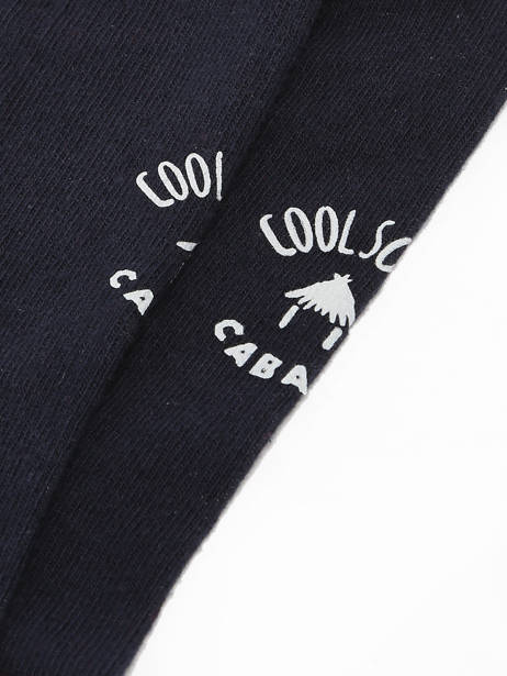 Sokken Cabaia Zwart socks men AUR ander zicht 2