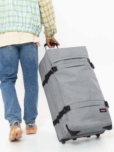 Soepele Reiskoffer Authentic Luggage Eastpak Grijs authentic luggage EK0A5BA9 ander zicht 1