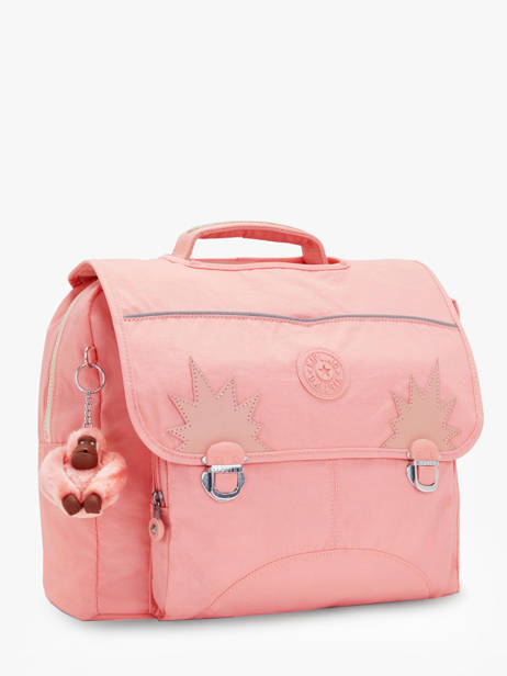 Boekentas 2 Compartimenten Kipling Roze back to school / pbg PBG21092 ander zicht 2