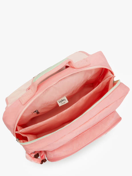 Boekentas 2 Compartimenten Kipling Roze back to school / pbg PBG21092 ander zicht 3