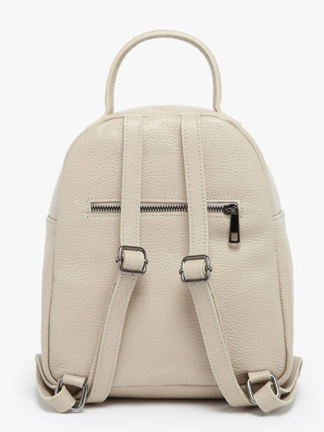 Rugzak Milano Beige caviar CA23113 ander zicht 4