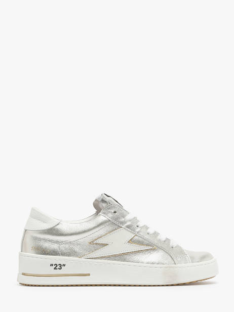 Sneakers Maya Uit Leder Semerdjian Zilver women MAYA7992