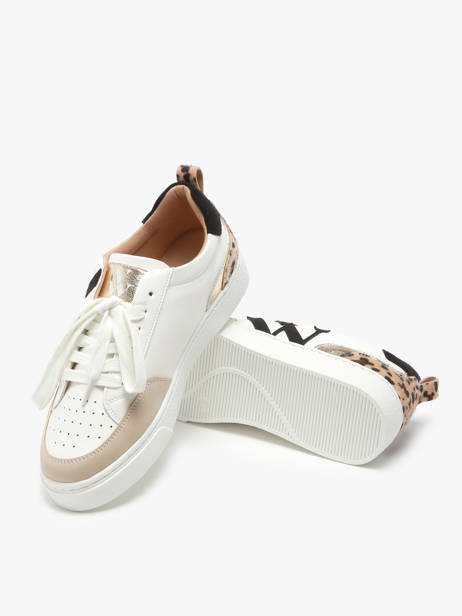 Sneakers Luna Léopard Vanessa wu Zwart accessoires BK2656NR ander zicht 1