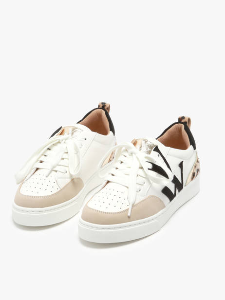 Sneakers Luna Léopard Vanessa wu Zwart accessoires BK2656NR ander zicht 3