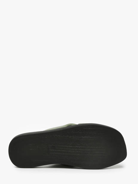 Slippers Uit Leder Tamaris Groen accessoires 42 ander zicht 3