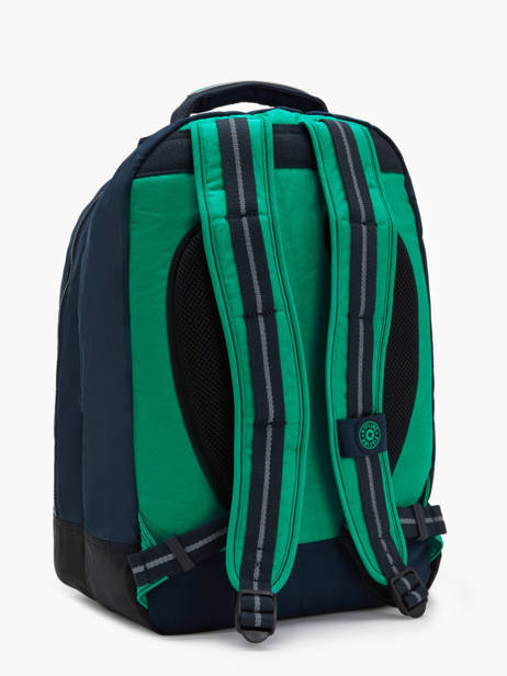 Rugzak 2 Compartimenten Kipling Blauw back to school KI4053 ander zicht 4