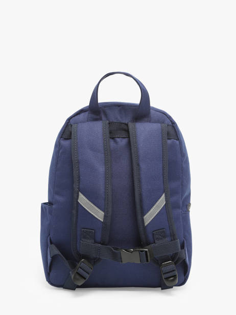 Mini Rugzak Caramel et cie Blauw fier GA ander zicht 4