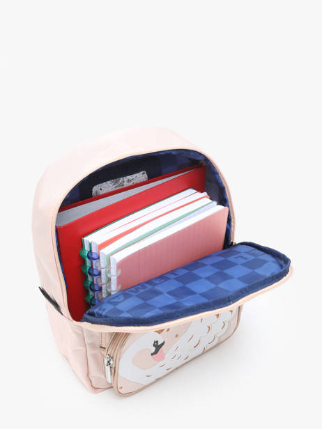 Mini Rugzak Caramel et cie Roze boheme FI ander zicht 3