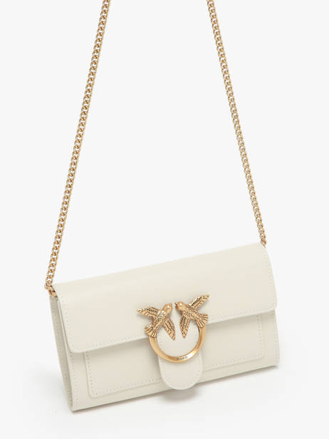 Cross Body Tas Love Bag Icon Leder Pinko Wit love bag icon A0F1 ander zicht 2