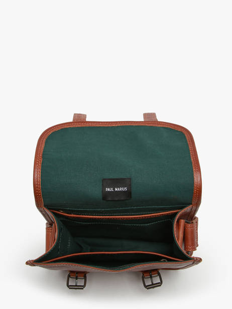 Cross Body Tas La Sacoche Leder Paul marius Bruin vintage S ander zicht 3