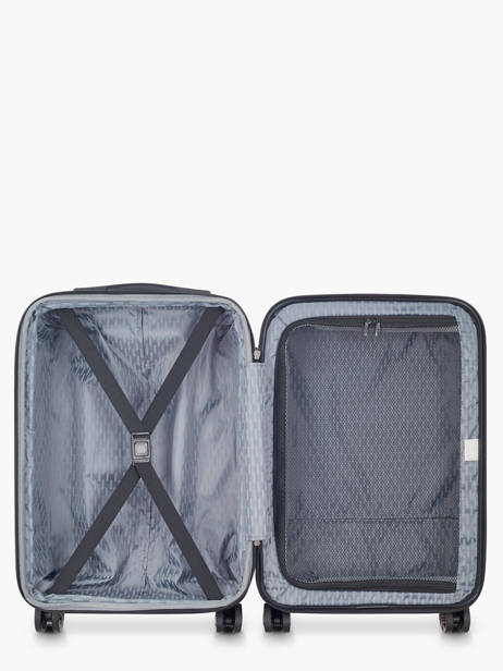 Handbagage Delsey Zwart air armour 801 ander zicht 3