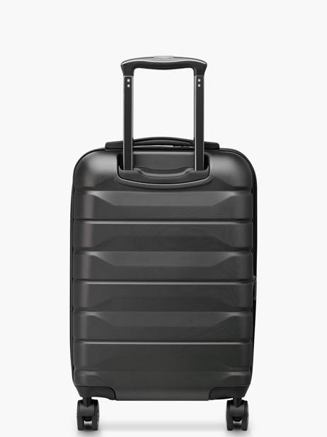 Handbagage Delsey Zwart air armour 801 ander zicht 4