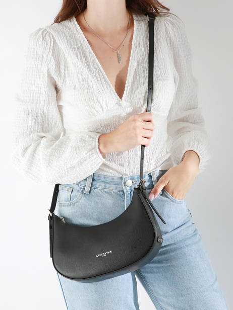 Cross Body Tas Sierra Leder Lancaster Beige sierra 1 ander zicht 1