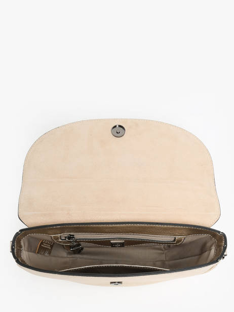 Cross Body Tas M Emeraude Leder Etrier Goud emeraude EEME065M ander zicht 3