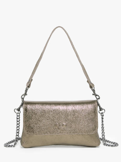Cross Body Tas Nine Leder Milano Bruin nine NI24063