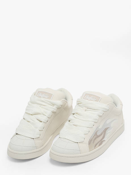 Sneakers Binary Buffalo Wit accessoires 1636120 ander zicht 2