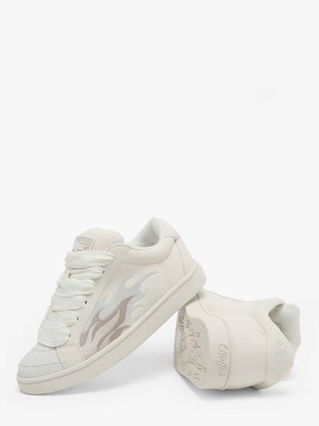 Sneakers Binary Buffalo Wit accessoires 1636120 ander zicht 3